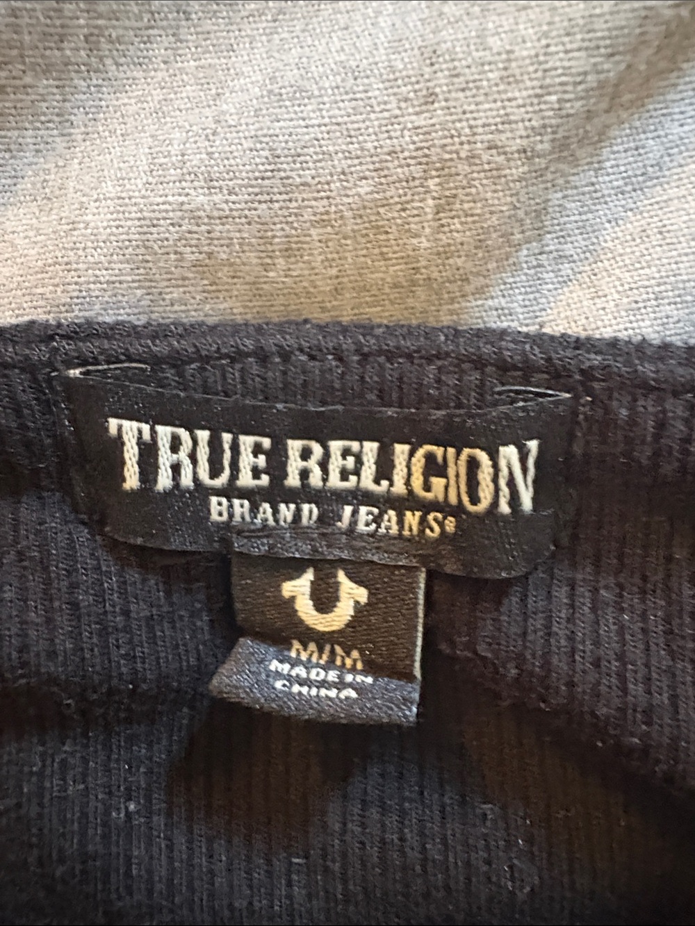 True Religion Black Rhinestone Angel Wing Tube Top - Picture 3 of 4